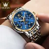 تأييد المشاهير للعلامة التجارية Oulishi Watch Automatic Mechanical Watch بالكامل متعددة الوظائف للرجال Watch Watch Mens Mens