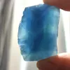 50 g naturale grezzo ruvido ruvido ruvido blu fluorite in quarzo in cristallo campione di guarigione di gemella minerale gemma reiki chakra decorazioni per acquari 2-3 cm