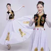 Elegant Xinjiang dans kvinnlig vuxen minoritet s uyghur scenprestanda dr Dr kinesisk folkdans 43jy#