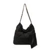 Evening Bags Women Luxury Designer Shoulder Large Capacity Messenger Western Style Texture Bread Clothes Handbag