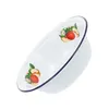 Dinnerware Sets Misturando Bacia de Servimentação: 20 cm Placas de doces Placas de doce Vintage Basinas de frutas Bandejas de aperitivos para