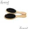 Brosses à cheveux 20pcs brosse naturelle professionnelle poils de sanglier poils de bois mélange peigne en nylon 240315 produits de livraison de baisse soins coiffage trop otybm