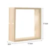 Frames Decorative Floating Po Frame Display Case DIY Desktop Stand