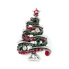 Brooches Wholesale Crystal Jewerly PreyChristmas Tree Rhinestone Bird Brooch Pin