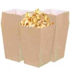 Confezioni regalo Scatole per snack per popcorn per feste Scatole per patatine fritte Contenitori per patatine Porta caramelle Mini contenitori in cartone