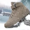 Buty Nowe mężczyźni zimowe buty śnieżne Wodoodporne skórzane trampki Super ciepło Wysokiej jakości buty zimowe męskie buty zwykłe dostawa bezpośrednia dostawa