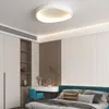 Plafondverlichting Moderne LED-verlichting voor woonkamer Slaapkamer Studeerkantoor Ronde glanslamp met afstandsbediening Dimmen