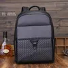 Рюкзак из натуральной кожи, мужской деловой 16-дюймовый ноутбук, черные сумки, модная натуральная школьная сумка, мужские рюкзаки из воловьей кожи