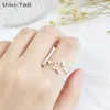 Cluster Rings Uini Tail's -selling 925 Tibetan Silver Hollow Star Round Bead Open Ring Simple Creative Fresh Five-pointed