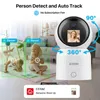 ZOSI C519M 4MP HD moniteur de bébé intérieur 1,44 pouces écran 2.4G/5G WiFi appel vidéo suivi automatique sans fil IP caméra de Surveillance intelligente 240326