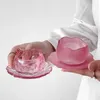 Wine Glasses Pink Tea Cup Japanese Style Irregular Sake Cups High-value Small Creative S Set Kitchen Tool