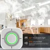 NY ANPWOO 433MHz trådlös rökdetektor Brandsäkerhet Alarmskydd Smart sensor för hemmenautomation fungerar med RF Bridge