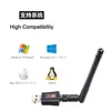 Çift Bant USB WiFi 600Mbps Adaptör AC600 2.4GHz 5GHz Wifi Anten PC Mini Bilgisayar Ağ Kartı Alıcısı 802.11b/N/G/AC