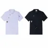 Hommes Femmes Chef Veste Cott à manches courtes Chef Manteau Uniforme pour Restaurant c9fO #