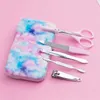 Nail Art Kits Beauty Manicure Set Cartoon Not Easy To Rust Durable Portable Multiple Uses Tools Eyebrow Clip Stainless Steel Clippers