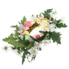 Decoratieve bloemen paaseikrans hangend decor prachtig ornament