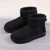 Tazz Maxi Tasman Zapatillas Diseñador Botas Para Mujer Zapatillas Tazz Piel De Oveja Australia Semilla De Mostaza Ultra Mini Botas De Plataforma Slip-on Cuero De Vaca Lana Invierno Tazz