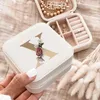 Sieradenzakjes Organizer Box Gouden Letter Print Display Oorbel Stand Dozen Bruidsmeisje Cadeau