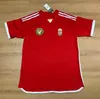 Camisetas Hungria camisa de futebol 2023 Euro Cup Seleção Húngara Casa Vermelho Fora Branco SZOBOSZLAI camisas de futebol GAZDAG ROLAND