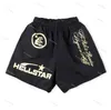 Hellstar Shorts Men Designer Pantalons courts décontractés Shorts Basketball Running Fitness Fashion Hell Star New Style Hip Hop