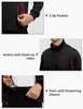 Vêtements de sport pour hommes, sweat-shirt décontracté à fermeture éclair.Costume d'athlétisme pour hommes 1