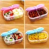 Dinje draagbare gezonde plastic container buiten lunchbox camping picknick fruitopslag voor kinderen