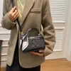 Fransk design bärbar 2024 Ny västerländsk diamantnät Singel Crossbody Womens 70% rabatt på onlineförsäljning