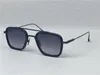 Yeni Moda Tasarımı Man Güneş Gözlüğü 006 Kare Metal ve Asetat Çerçeveleri Vintage Stil UV400 Koruyucu Açık Gözlük