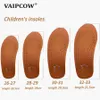 Läder ortisk insula för platta fötter båge stöd ortopediska skor sula insolor fötter lämpliga män kvinnor barn ox ben 240321