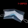 1-20PCS Tragbare Maske Clip Temporäre Mund-Muffel Ordner Faltbare Tasche Box Dropship