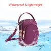 Berömda varumärkesväskor 2018 Casual Women Summer Beach Bag Mini Shoulder Bag Femme Oxford 2 Shoulder Straps Crossbody Bag Bolsas D1oj#