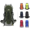 Bolsas Lixada Mochila de senderismo 50L Bolsa para deportes al aire libre de gran capacidad Mochila de viaje para acampar impermeable Mochila de escalada para montañismo