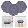 Chair Covers 3 Pcs Bar Stool Seats Cover Round Cushion Dining Protective Supply Polyester Protector Metal Outdoor Chairs