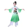 Kinderen hanfu klassieke dans yangko dans guzheng fan dans Chinese stijl kinderen natial Q6mf #