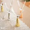 Weingläser, 1/2/3 Stück, Cocktail-Champagner-Rot-Set, gute Glaswaren, Flöten, hohes, langes, glitzerndes Stielglas, Gold