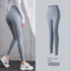 Leggings femininas zíper invisível Croth de ioga de gripes abertos PLUS PLUS TAMANHA CASAIS ALTA CAIS TRUSHERS ARTIBO DRAPA DAPAÇÃO DAPAÇÃO CLOT DAKP