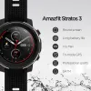 Originale Global Amazfit Stratos 3 Smart Watch for Men Sapphire Riflette sullo schermo Music Storage GPS 5ATM 98New Original Box