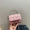 simpatiche mini borse a tracolla Marsupi Cintura a catena di design di lusso per donna Mini Marsupio Borsa scavata Cintura Accessori per gioielli per il corpo