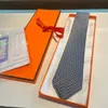 Mens Ties Designer Man Fashion letter Striped Neckties Slim Tie Classic Business Casual Green Necktie For Men designer tie