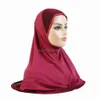 Beanie/Skull Caps One Piece Amira Musulmano Hijab Donna Sciarpa istantanea Glitter Khimar Foulard Turbante Pl Pronto da indossare Dhgarden Dh2Ai