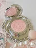 Flower Knows Fraise Rococo Série Blush En Relief Maquillage Pour Le Visage Mat Shimmer Pigment Imperméable Naturel Nude Éclaircissant Joue 240327