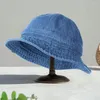 Bérets pour femmes, beau chapeau polyvalent à bord plat, seau décoratif de pêcheur large pliable, vêtements quotidiens pour le soleil