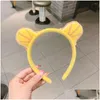 Hair Accessories Delicate Cartoon Cute Headband Korea Style Autumn And Winter Childrens Headbands P Stberry Carrot Buckle Drop Deliver Ot89I