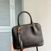 Designer väskor lyxig tygväska handväska crossbody axel väska ren färg äkta läder vår mode mode kvinnor läder brun gitter tygväska mjuk kornkoppling väska