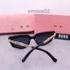 Designer Mui Mui Lunettes de soleil Cycle Luxury Luxury Sungass Mens Womans New Driving Fashion Baseball Travel Festival Beach Sports KaKi Polarize Sun Gertes