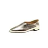 Casual Schoenen Phoentin Designer Gezellige Flats Kantoor Dame Elegante Dames Puntschoen Lage Hakken 2024 Echt Lederen Pumps FT3236