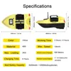 Barca per esche da pesca GPS 500M REMOTE CONTROLLA CARTA DUPPA PER CAPEDE DUPPETTO 2 kg di caricamento automatico Crocratura/Returbo/Correzione