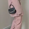 Sac de style coréen pour femmes Petits sacs à main carrés Sacs à main Designer Fi Chaînes Sacs à bandoulière Femme Flip Saddle Phe Sac c3gd #