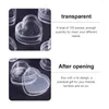 Storage Bottles 50 Pcs Small Plastic Container Eye Shadow Box Heart Creams Pots Empty Jars Dispenser Travel