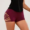 Damesshorts Hoge taille Strakke yogazijde Grote holle sexy fitness